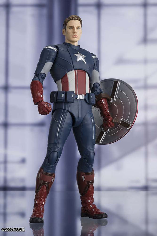 Captain America - Cap vs. Cap Edition - S.H. Figuarts - Bandai Tamashii Nations - Anime Figuren günstig kaufen