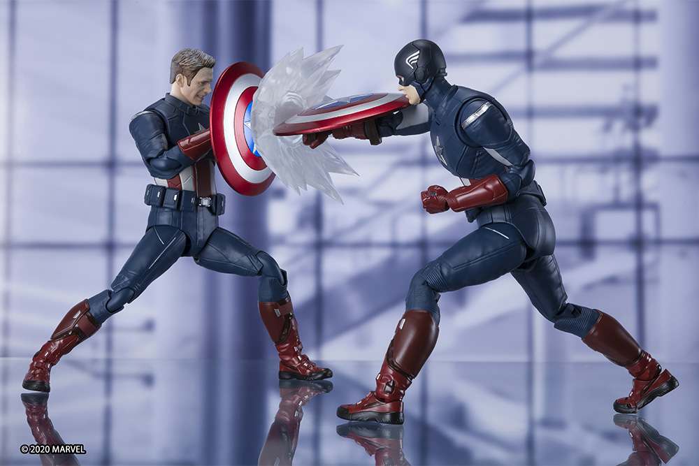 Captain America - Cap vs. Cap Edition - S.H. Figuarts - Bandai Tamashii Nations