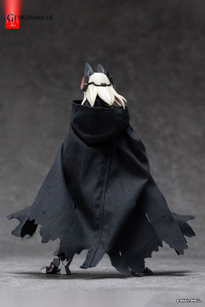 "G.N.PROJECT" Option Costume Tactical Hooded Cape (Black Ver.) (DOLL ACCESSORY)