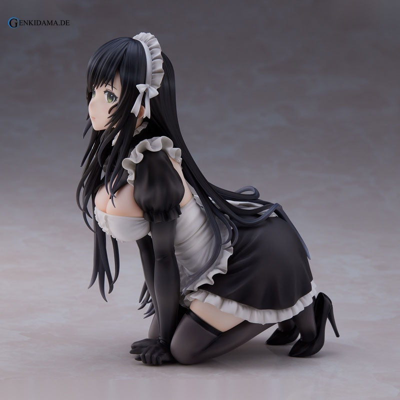 "Black-haired Maid" illustration by Io Haori
