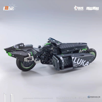 Girls` Frontline 2: Exilium Klukai -Speed Star- 1/12 Scale Completed Action Figure & Motorcycle 1/12 Scale Plastic Model Kit Set