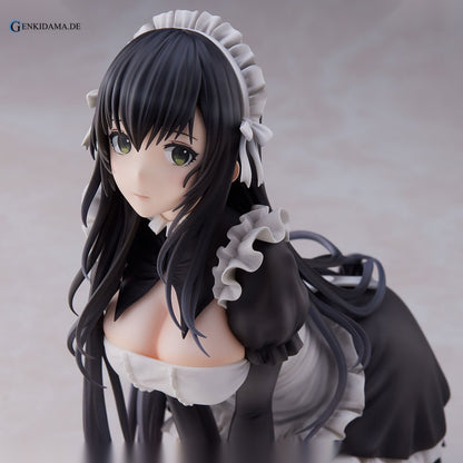 "Black-haired Maid" illustration by Io Haori