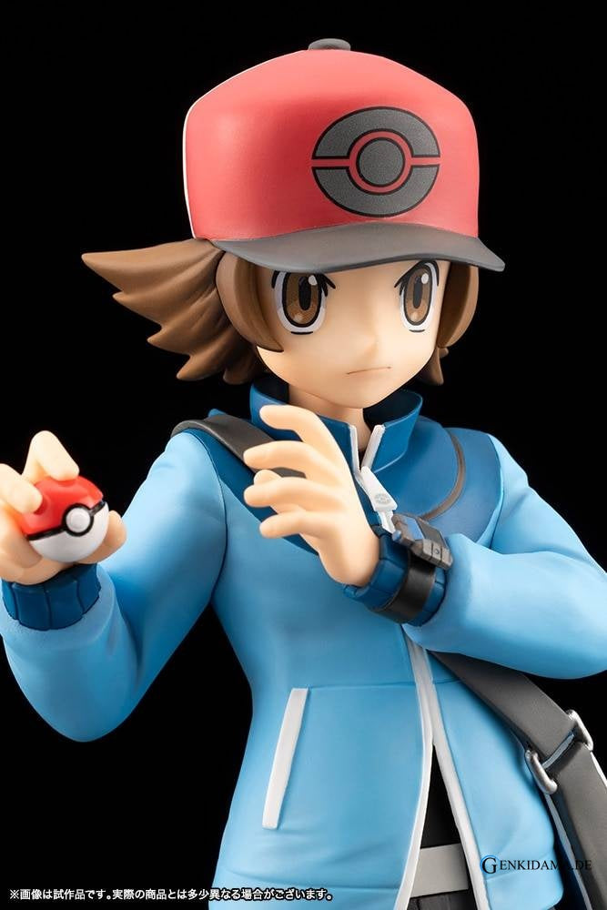 ARTFX J: Pokémon Black & White - Hilbert & Victini 1/8