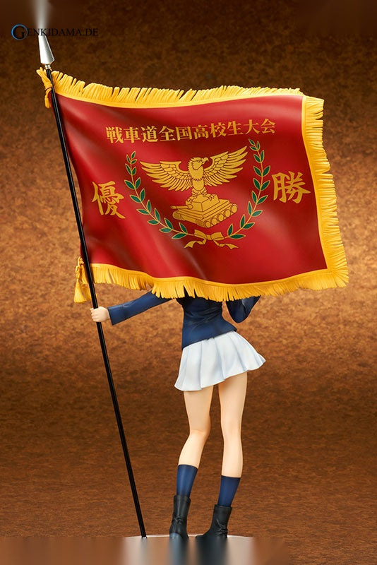 Girls und Panzer the Movie - Miho Nishizumi Tank Warfare Zenkoku Koukousei Taikai Winning Flag Ver.