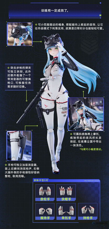 Girls` Frontline 2: Exilium Klukai -Speed Star- 1/12 Scale Completed Action Figure