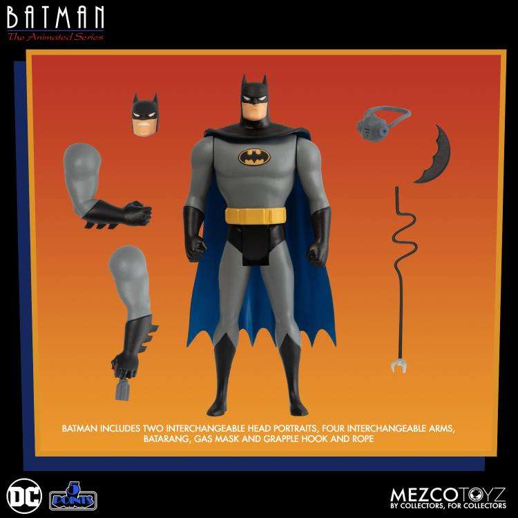 Batman Action Figures - The Animated Series - Mezco