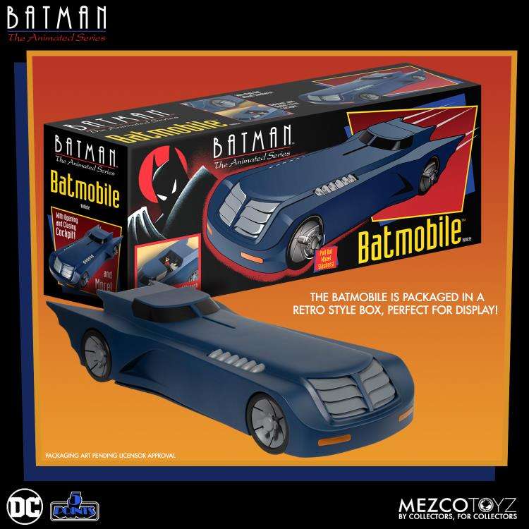 Batmobile - The Animated Series - Mezco
