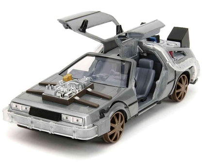 De Lorean with Railroad Wheels 1:24 - Jada Toys - Anime Figuren günstig kaufen