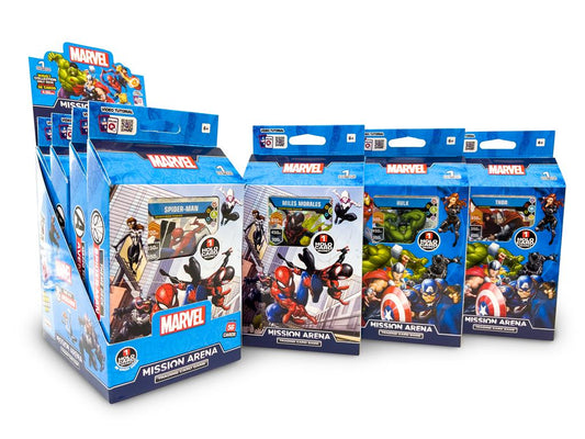Marvel Mission Arena TCG - Starter Display (4 Decks) - EN - Anime Figuren günstig kaufen