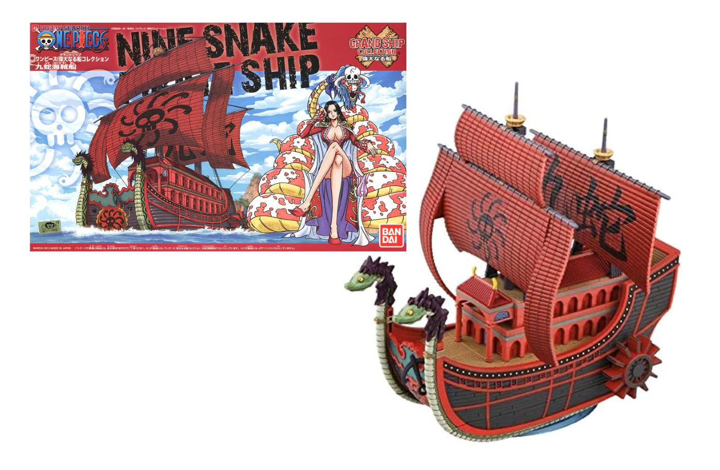 Boa Hancock Kujas Piraten Schiff Bandai