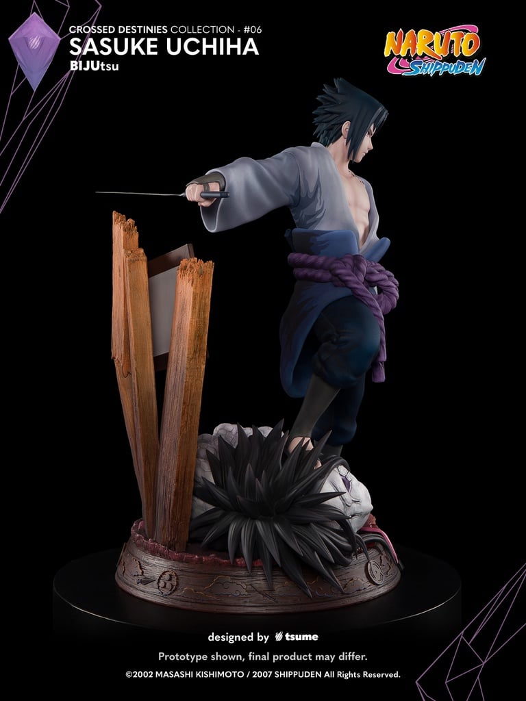 NARUTO - Sasuke - Statue Bijutsu 1/6 By Tsume 49cm