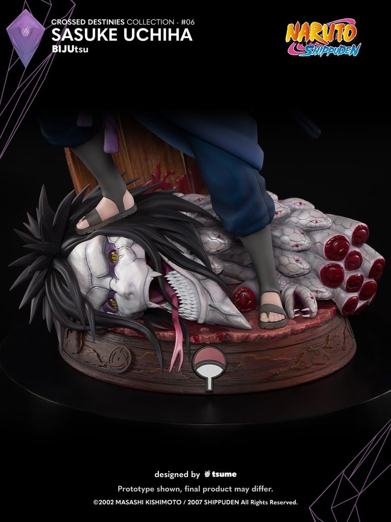 NARUTO - Sasuke - Statue Bijutsu 1/6 By Tsume 49cm