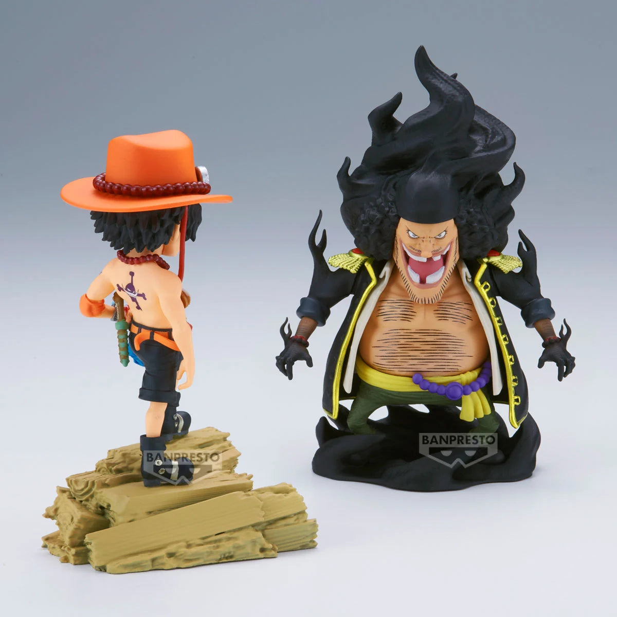 Ace VS Marshall D. Teach WCF Log Stories Banpresto