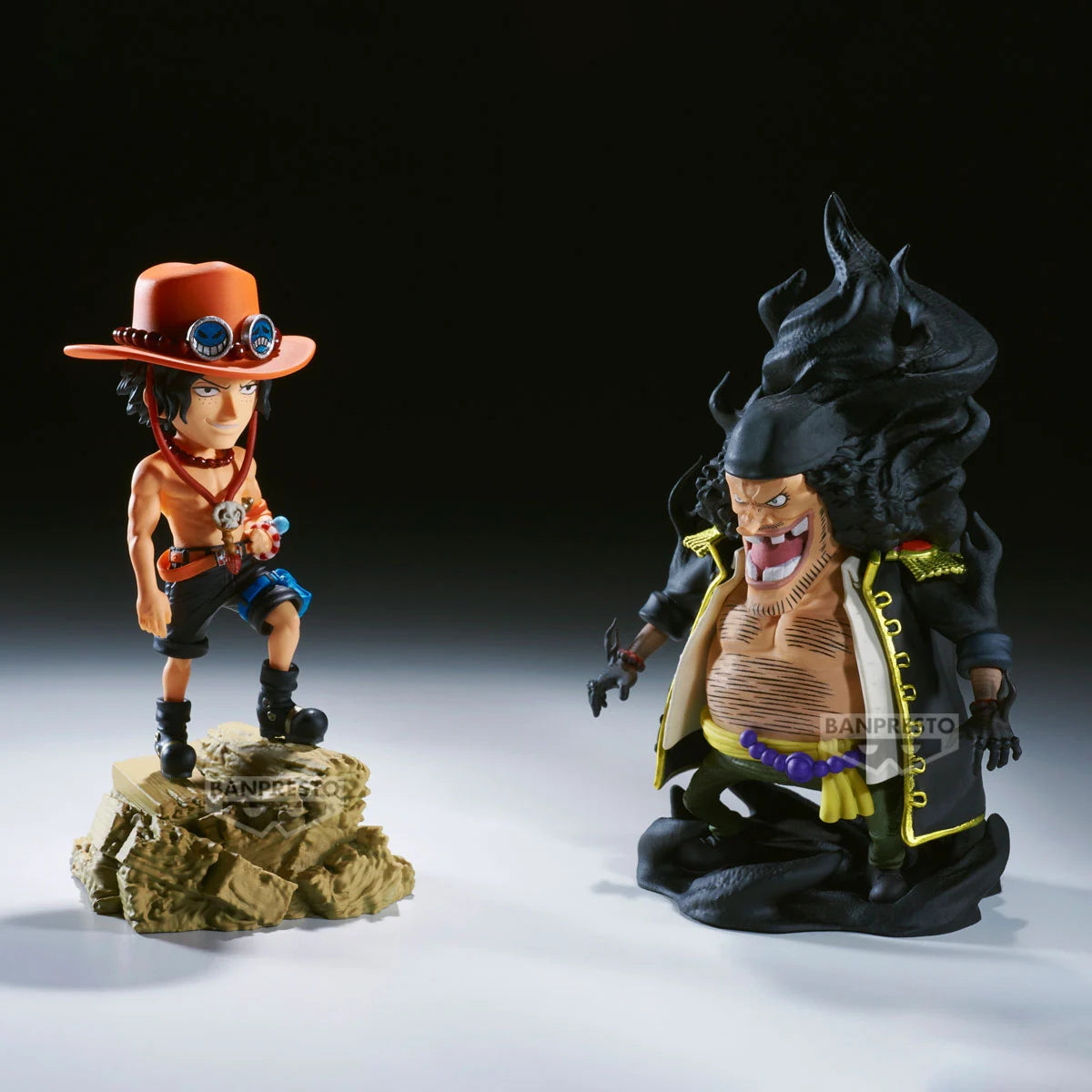 Ace VS Marshall D. Teach WCF Log Stories Banpresto
