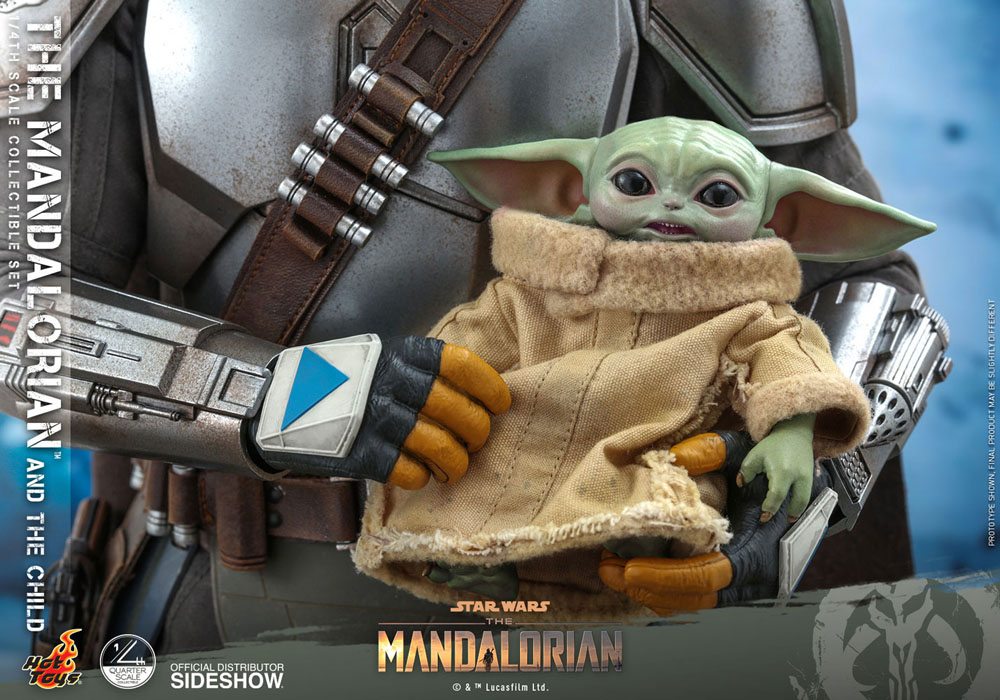 The Mandalorian & The Child (Grogu) Hot Toys - Anime Figuren günstig kaufen