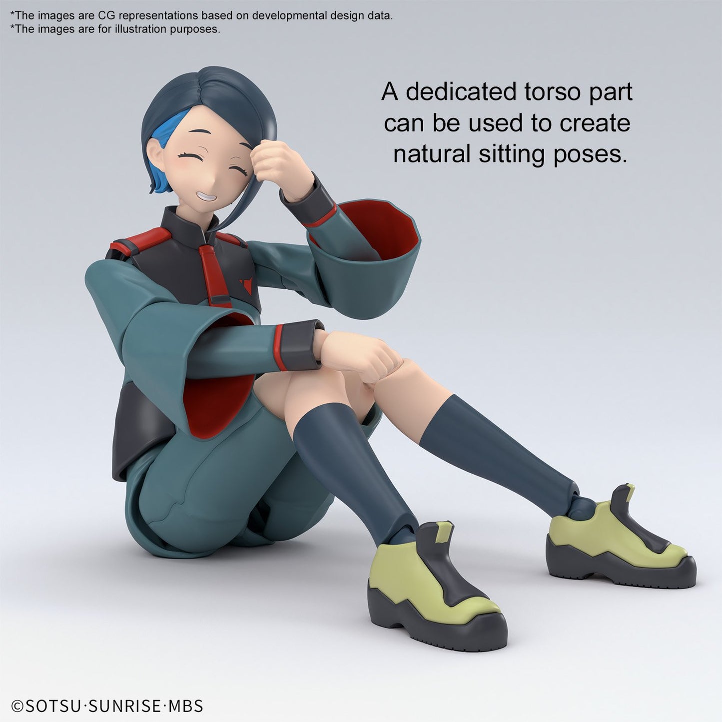 GUNDAM Figure-Rise Standard Nika Nanaura Modellbausatz Bandai