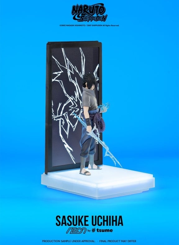 NARUTO - Sasuke Uchiha - Figure Neon by Tsume 25cm - Anime Figuren günstig kaufen