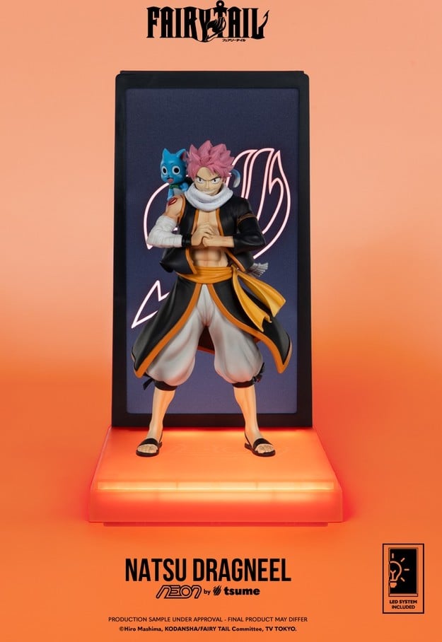 FAIRY TAIL - Natsu Dragneel - Figure Neon by Tsume 25cm - Anime Figuren günstig kaufen