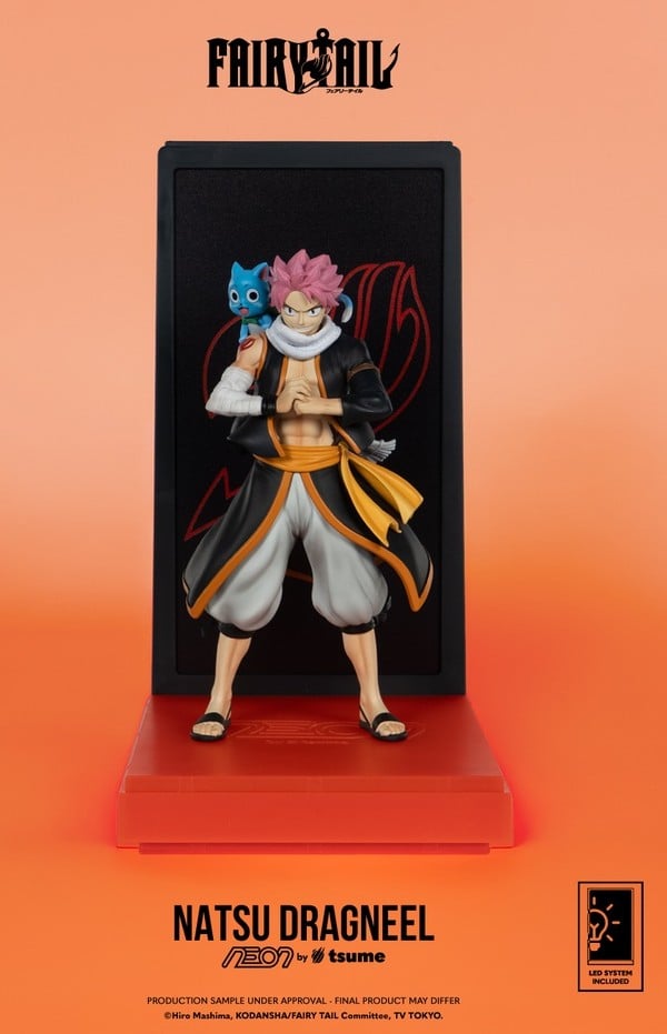 FAIRY TAIL - Natsu Dragneel - Figure Neon by Tsume 25cm - Anime Figuren günstig kaufen