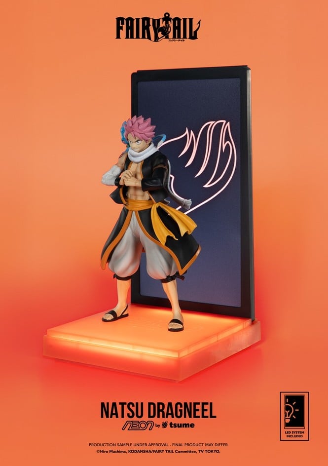 FAIRY TAIL - Natsu Dragneel - Figure Neon by Tsume 25cm - Anime Figuren günstig kaufen