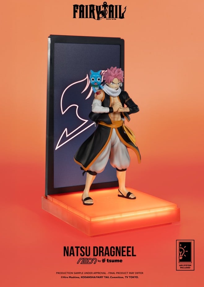 FAIRY TAIL - Natsu Dragneel - Figure Neon by Tsume 25cm - Anime Figuren günstig kaufen