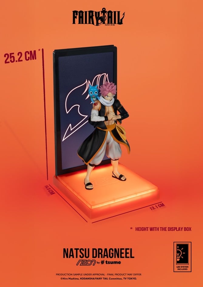 FAIRY TAIL - Natsu Dragneel - Figure Neon by Tsume 25cm - Anime Figuren günstig kaufen