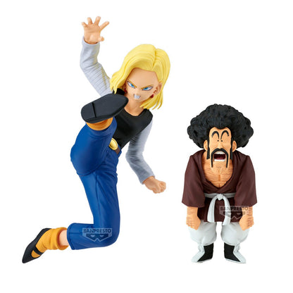 Android 18 Vs. Mr. Satan Match Makers 1/2 Banpresto