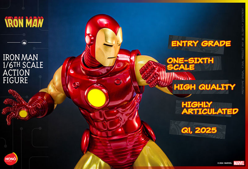 Iron Man Mervel Comics Ver. Hot Toys
