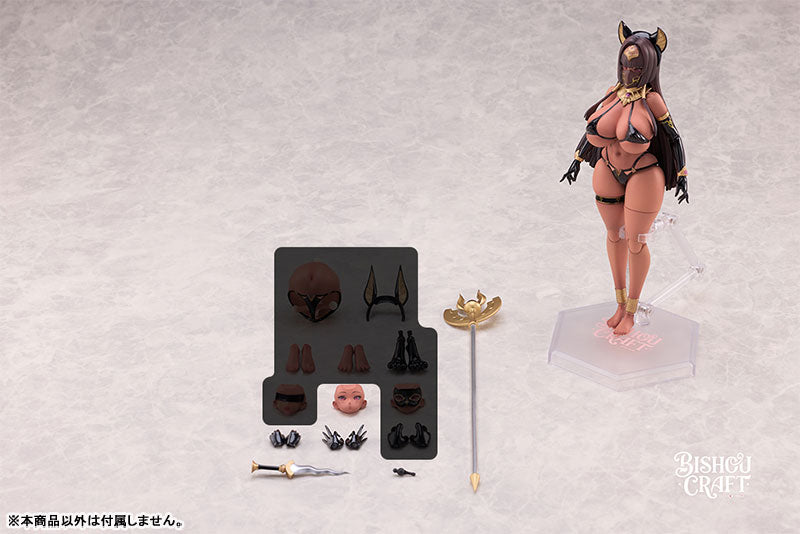 Isekai Emaki Egyptian Goddess Bastet 1/12 Action Figure BISHOUCRAFT