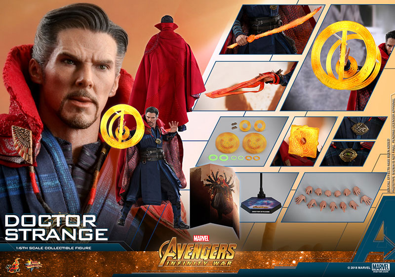 Avengers: Infinity War – Movie Masterpiece 1/6 Scale Actionfigur Doctor Strange (Hot Toys)