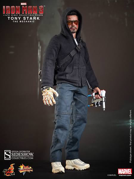 Tony Stark (The Mechanic) Iron Man 3 Movie Masterpiece Hot Toys - Anime Figuren günstig kaufen