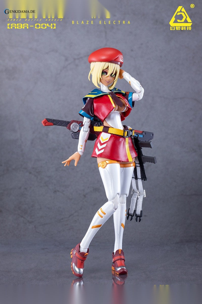 `Armed Battle Angels` Series ABA-004 Blaze Electra 1/12 Scale Action Figure