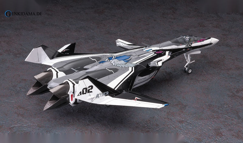 1/72 VF-31F Siegfried Messer Custom/Hayate Custom w/Lill Draken "Movie Macross Delta" Plastic Model