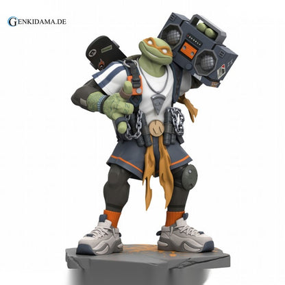 Teenage Mutant Ninja Turtles by Clogtwo Michelangelo Statue