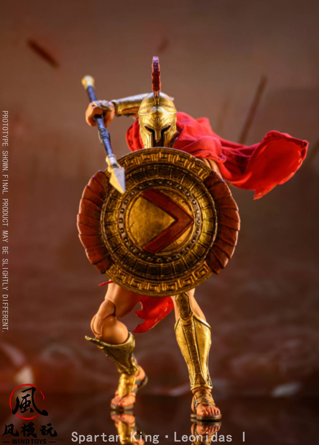 Action Figure: Spartan King Leonidas I 1/12 [Wind Toys]