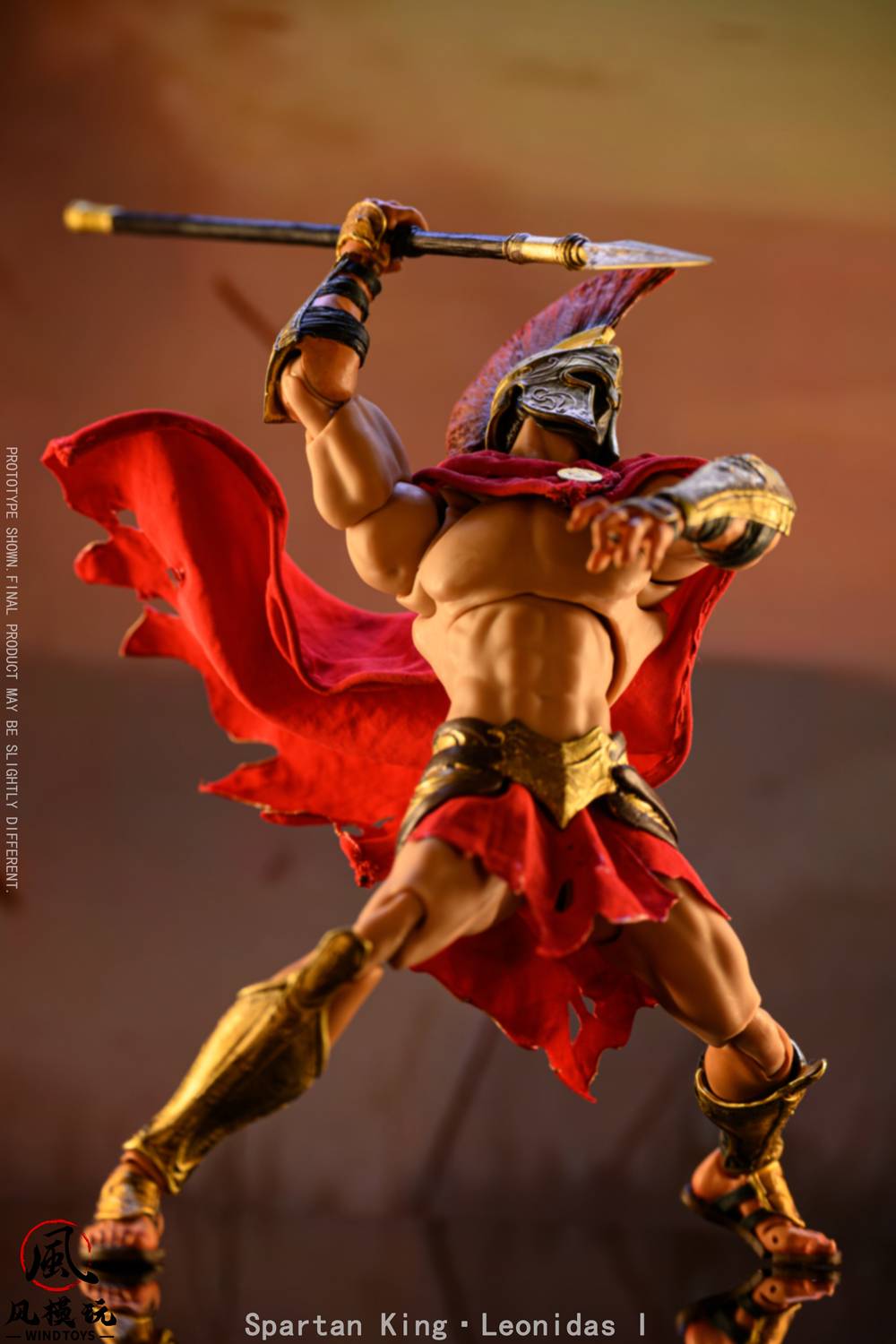 Action Figure: Spartan King Leonidas I 1/12 [Wind Toys]
