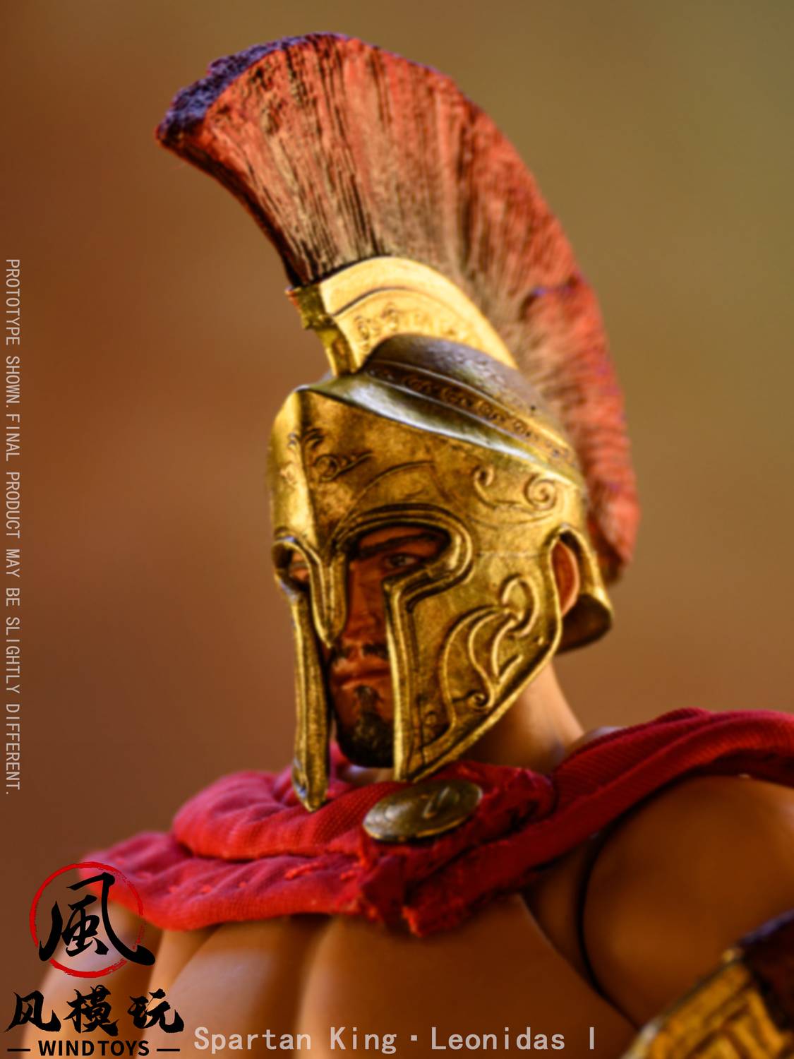 Action Figure: Spartan King Leonidas I 1/12 [Wind Toys]