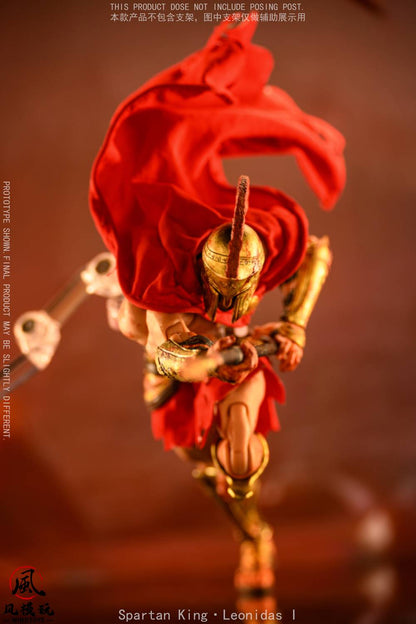 Action Figure: Spartan King Leonidas I (Battle-Worn Ver.) 1/12 [Wind Toys]