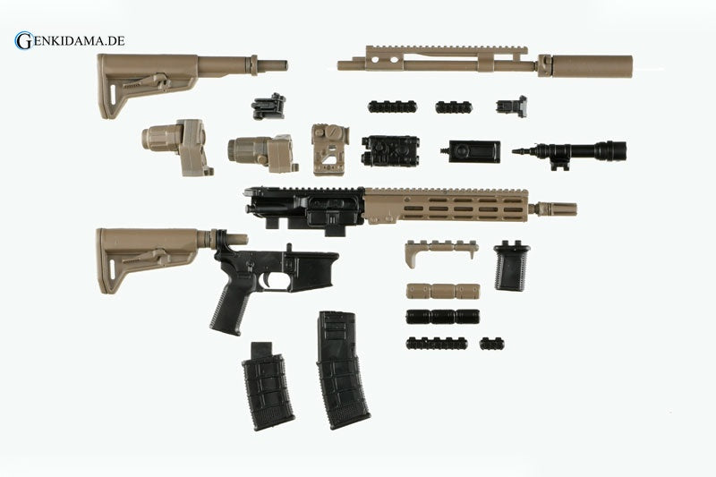 LittleArmory M4A1URG-I 11.5 Type 1/12 Plastic Model
