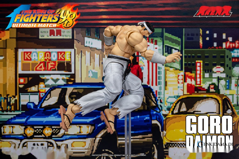 STORM ARENA THE KING OF FIGHTERS '98 ULTIMATE MATCH GORO DAIMON ACTION FIGURE