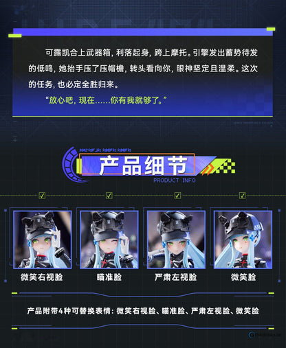 Girls` Frontline 2: Exilium Klukai -Speed Star- 1/12 Scale Completed Action Figure