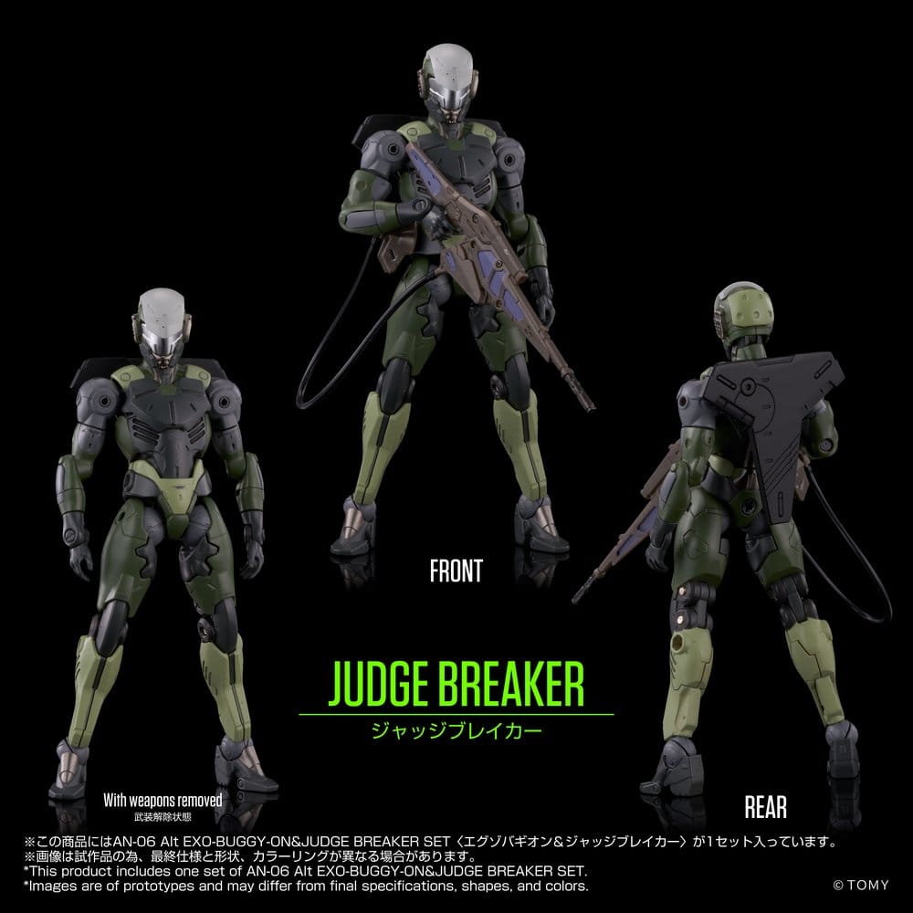 Altered Nano AN-06 Actionfigur Alt Exo-Buggy-On & Judge Breaker Set - Anime Figuren günstig kaufen
