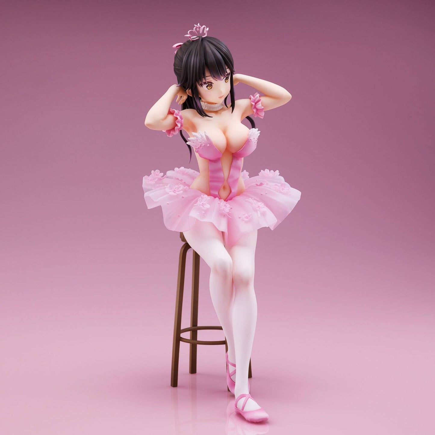 Anmi Illustration - Flamingo Ballet Ponytail Girl - Anime Figuren günstig kaufen