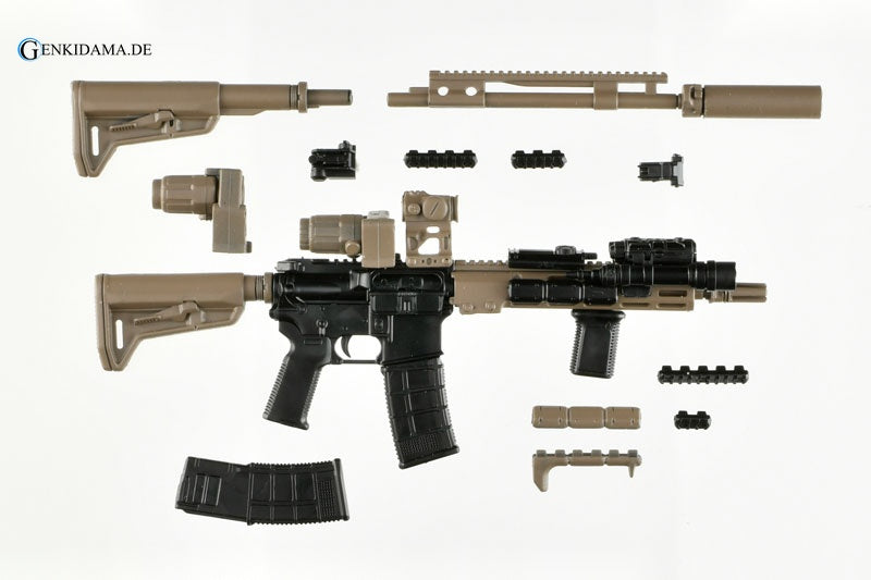 LittleArmory M4A1URG-I 11.5 Type 1/12 Plastic Model