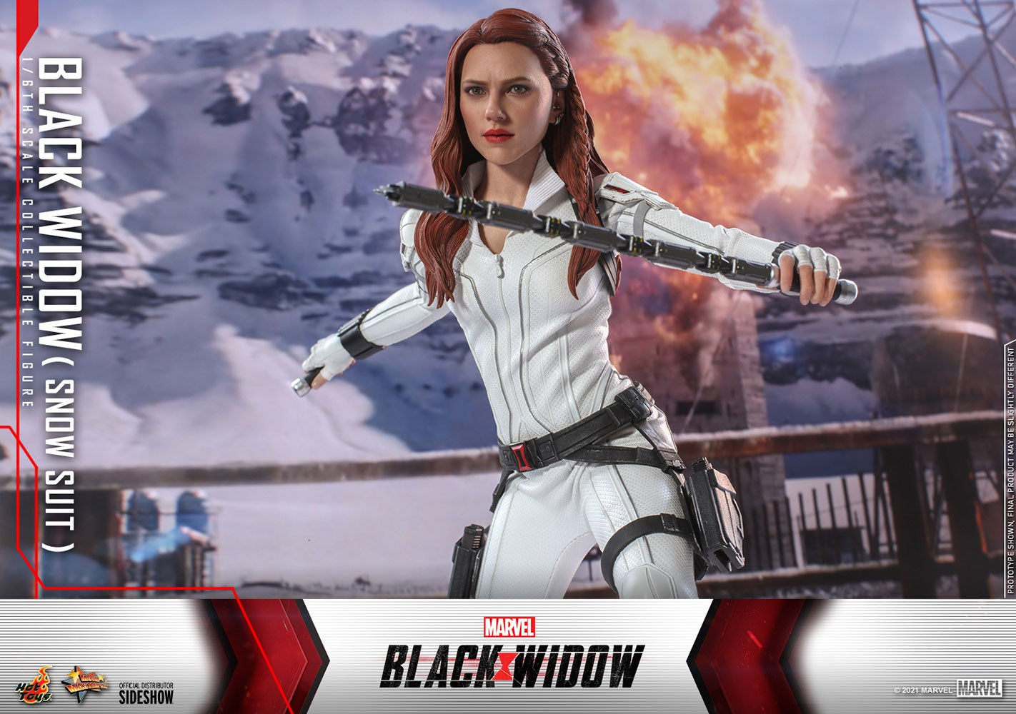 Black Widow (Snow Suit Version) 1/6 Scale Collectible Figure – Hot Toys Movie Masterpiece