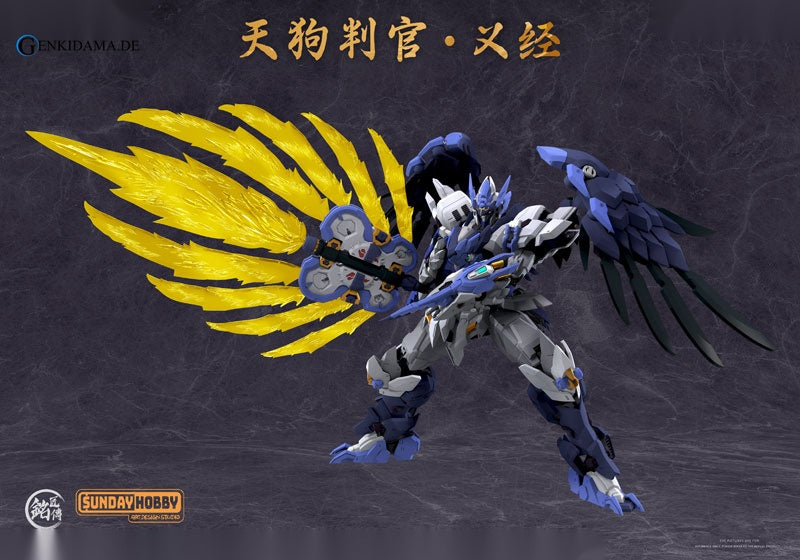 MJZ STUDIO x SUNDAY HOBBY Tengu Hangan Yoshitsune Plastic Model Kit