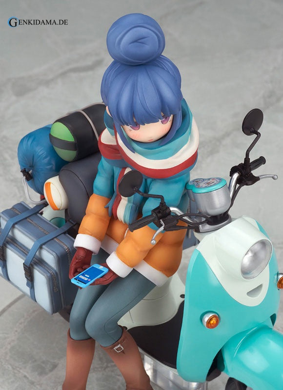 Rin Shima with Scooter