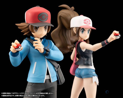 ARTFX J: Pokémon Black & White - Hilbert & Victini 1/8