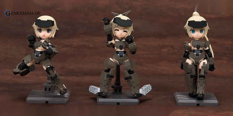 Desktop Army - Frame Arms Girl KT-321f Gourai Series All 3Type Set