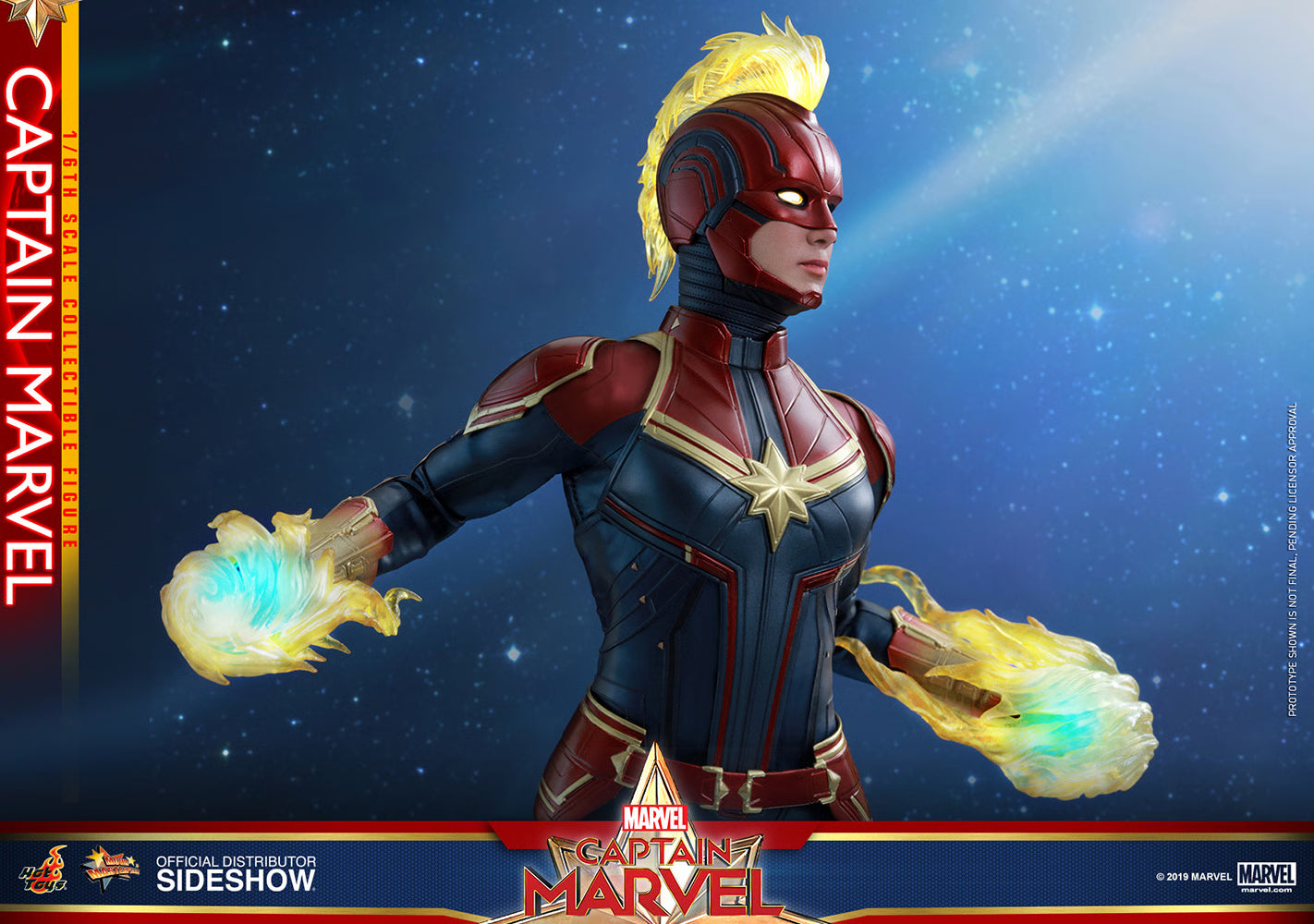 Captain Marvel 1/6 Scale Collectible Figure – Hot Toys